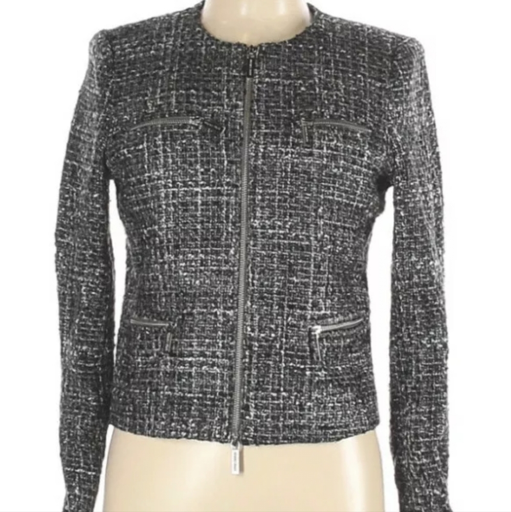 Michael Kors Tweed Cropped Jacket